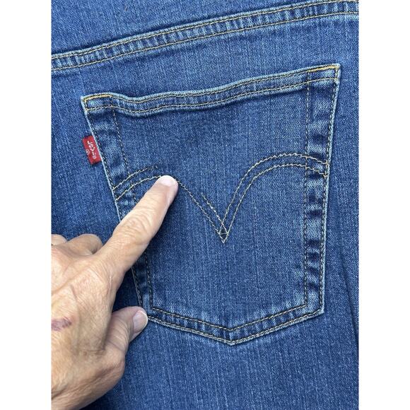 Levi's Jeans Women's Size 14M Classic Boot Cut Stretch Denim Blue Cowgirl Modern - Picture 14 of 14